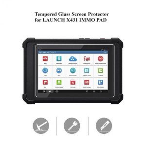 Tempered Glass Screen Protector for LAUNCH X431 IMMO PAD
